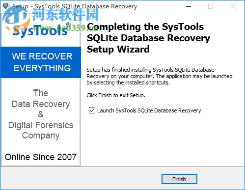 SysTools SQLite Database Recovery 1.2 官方版