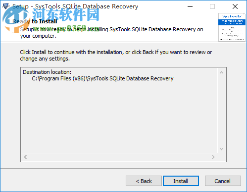 SysTools SQLite Database Recovery 1.2 官方版