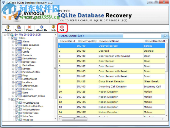 SysTools SQLite Database Recovery 1.2 官方版