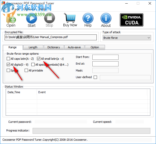 Cocosenor PDF Password Tuner(PDF密碼恢復(fù)工具) 3.1.0 官方版