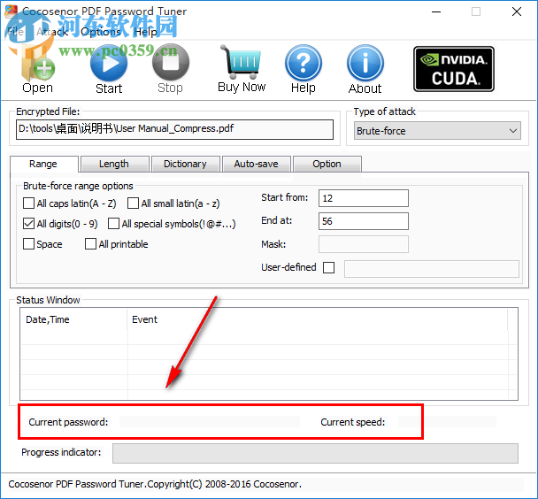 Cocosenor PDF Password Tuner(PDF密碼恢復(fù)工具) 3.1.0 官方版