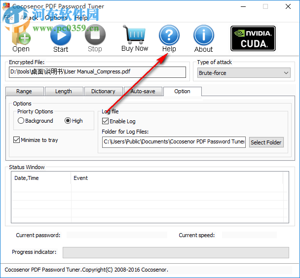 Cocosenor PDF Password Tuner(PDF密碼恢復(fù)工具) 3.1.0 官方版