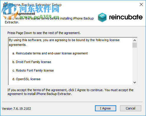 Reincubate iPhone Backup Extractor(備份提取軟件) 7.6.19.2102 官方版