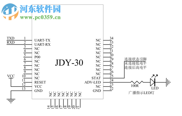 JDY-30 SPP藍(lán)牙模塊手冊(cè) 2.7 附調(diào)試工具