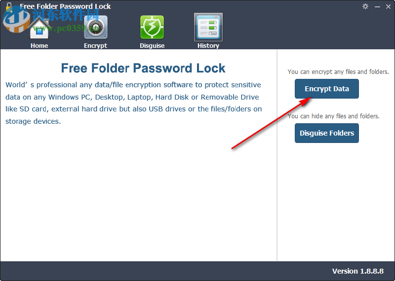 Free Folder Password Lock(文件加密軟件) 1.8.8.8 官方版