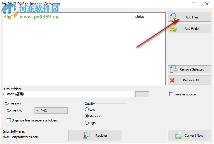 3nity DWG DXF to Images Converter(CAD圖紙轉(zhuǎn)圖片) 2.1 免費版