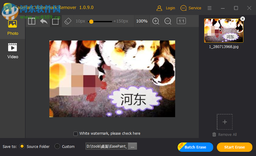 EasePaint Watermark Remover(視頻一鍵去除水印)