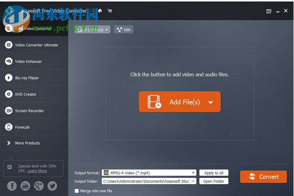 Aiseesoft Free Video Converter(視頻轉(zhuǎn)換工具) 2.0.8 官方版