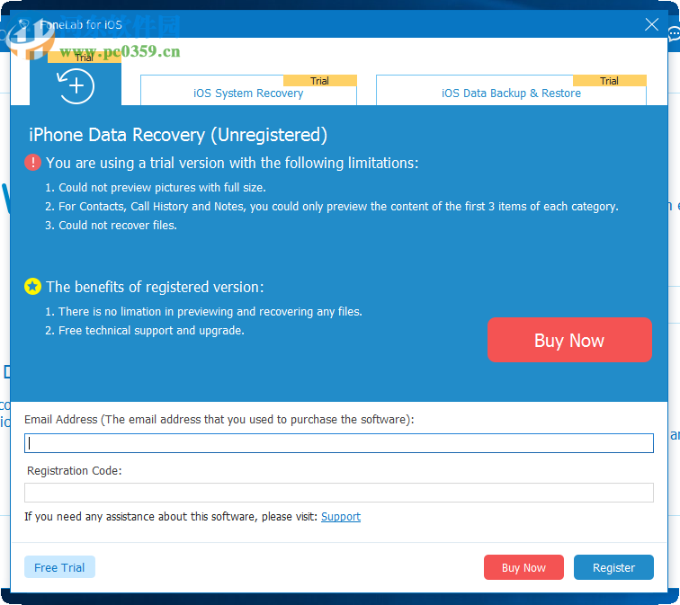 FoneLab iPhone Data Recovery(蘋果手機(jī)數(shù)據(jù)恢復(fù)軟件) 10.1.6 官方版