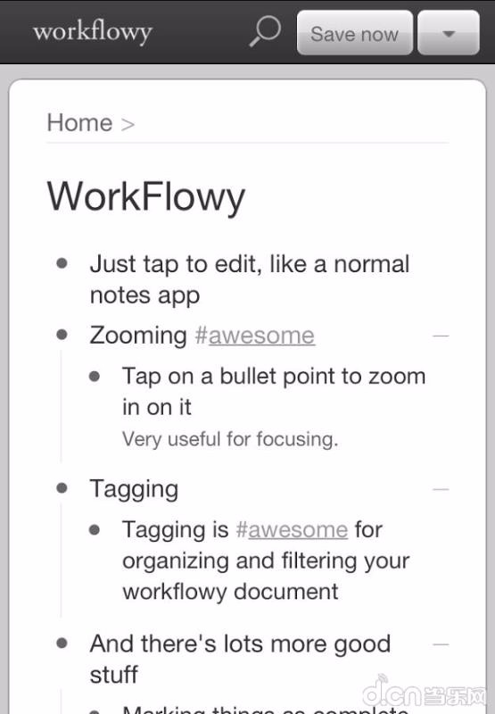 WorkFlowy(1)