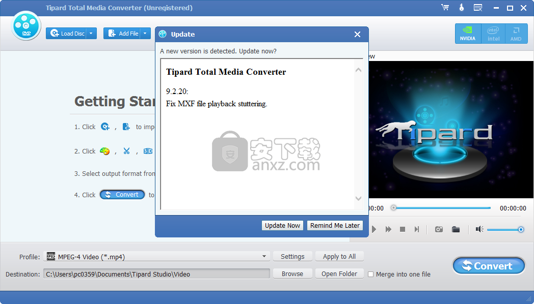 Tipard Total Media Converter(視頻格式轉(zhuǎn)換)