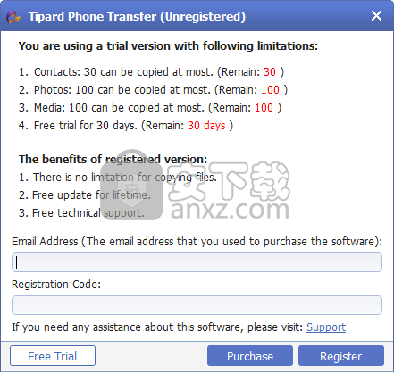 Tipard Phone Transfer(手機(jī)數(shù)據(jù)傳輸工具)