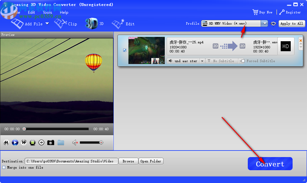 Amazing HD Video Converter(HD視頻格式轉(zhuǎn)換工具)