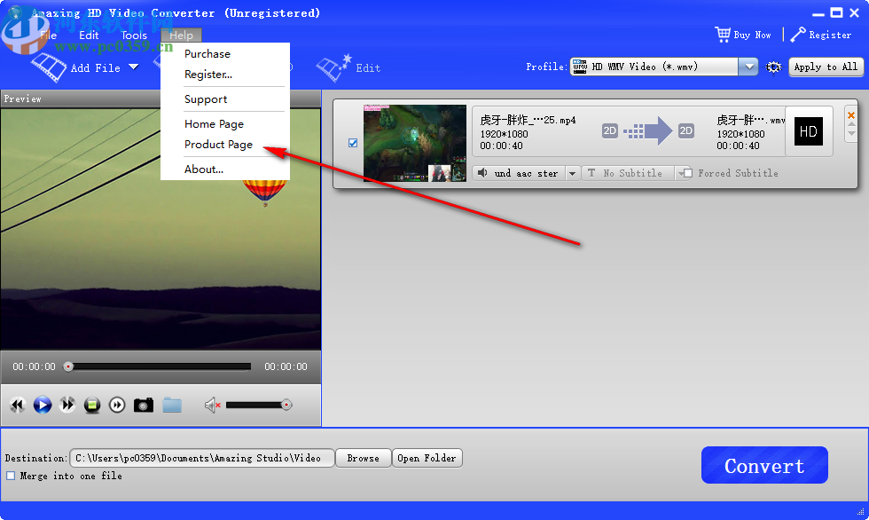 Amazing HD Video Converter(HD視頻格式轉(zhuǎn)換工具)