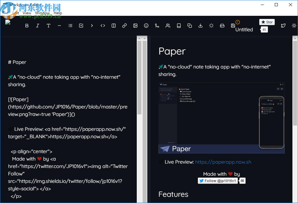 Markdown Editor