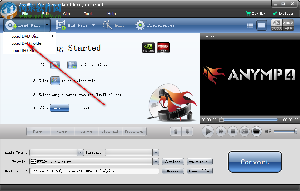 AnyMP4 DVD Converter(視頻格式轉(zhuǎn)換軟件)