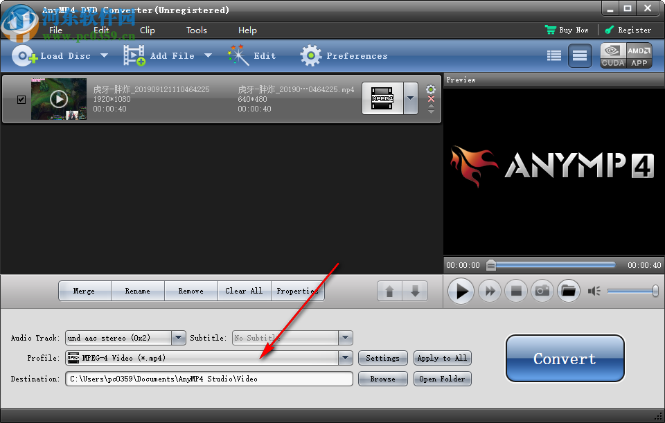 AnyMP4 DVD Converter(視頻格式轉(zhuǎn)換軟件)