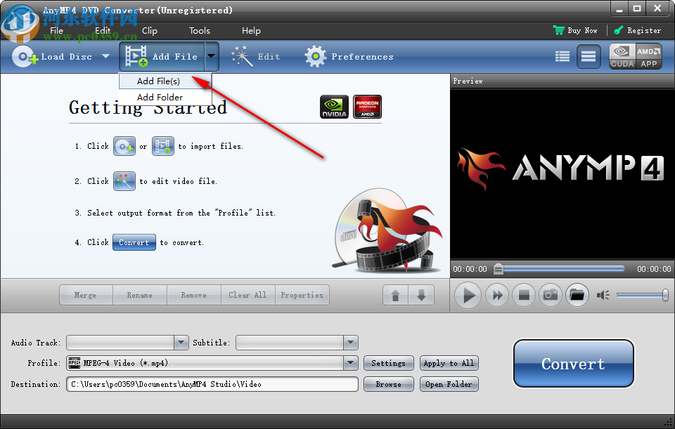 AnyMP4 DVD Converter(視頻格式轉(zhuǎn)換軟件)