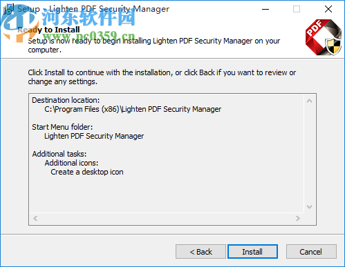 Lighten PDF Security Manager(PDF安全管理工具)