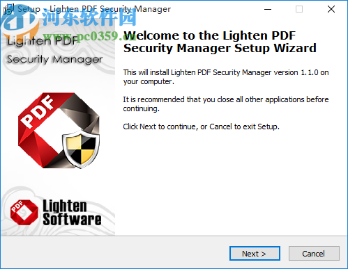 Lighten PDF Security Manager(PDF安全管理工具)