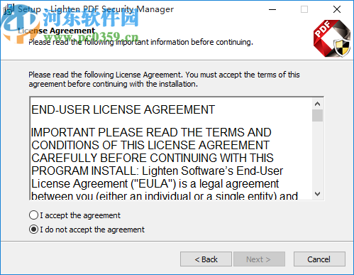 Lighten PDF Security Manager(PDF安全管理工具)