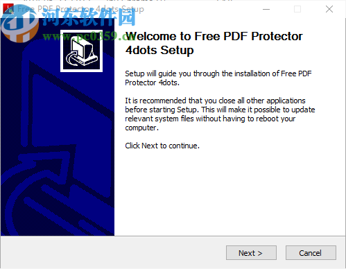 Free PDF Protector 4dots(PDF加密軟件)