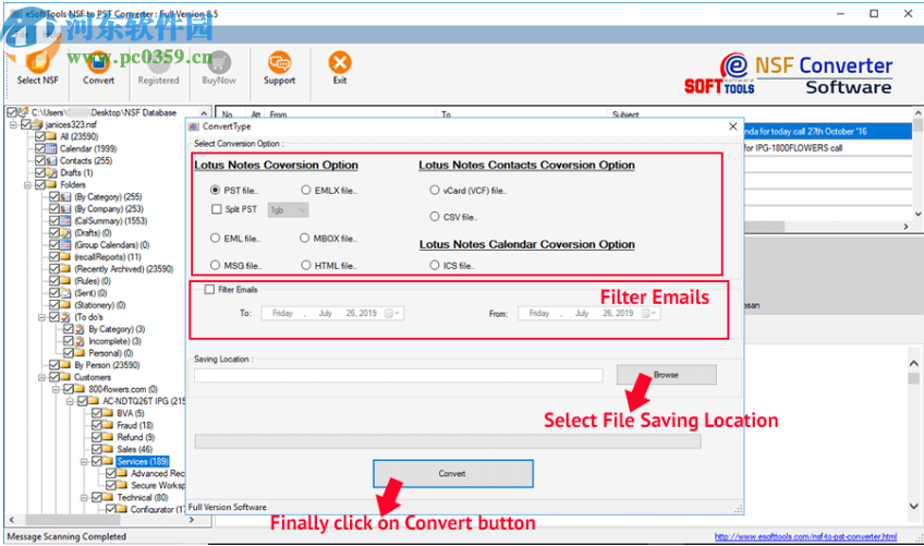 eSysInfoTools NSF to PST Converter(NSF到PST轉(zhuǎn)換器)