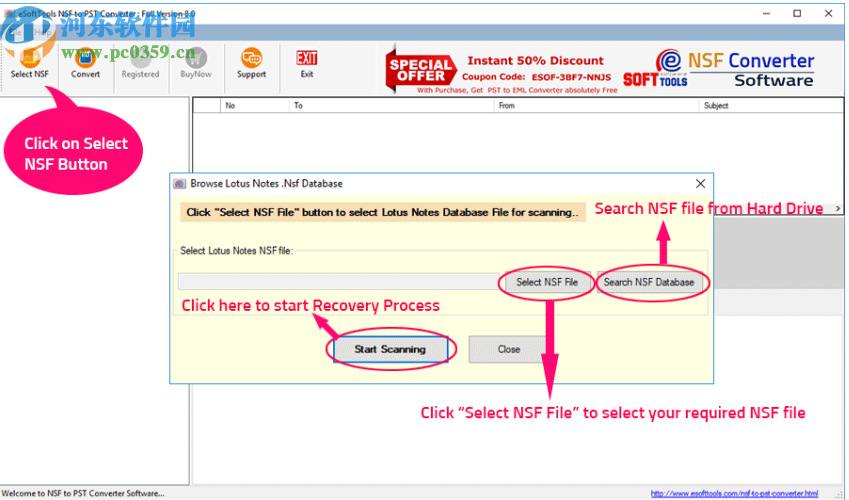 eSysInfoTools NSF to PST Converter(NSF到PST轉(zhuǎn)換器)