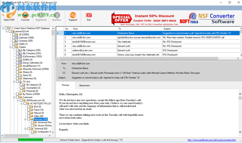 eSysInfoTools NSF to PST Converter(NSF到PST轉(zhuǎn)換器)