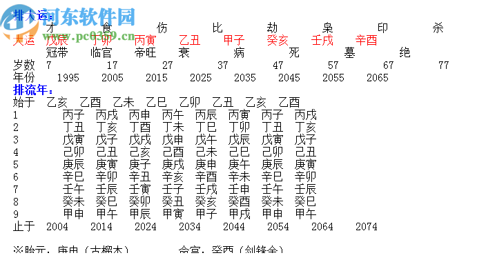 周易排盤系統(tǒng)軟件