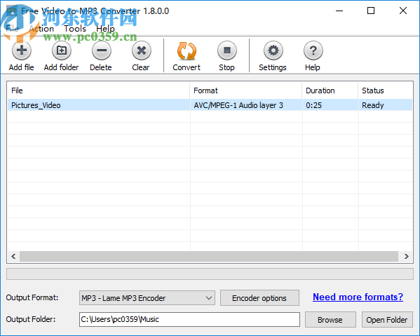 AbyssMedia Free Video to MP3 Converter