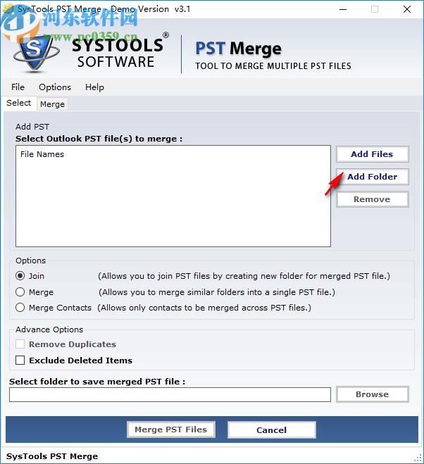 SysTools PST Merge(PST文件合并工具)