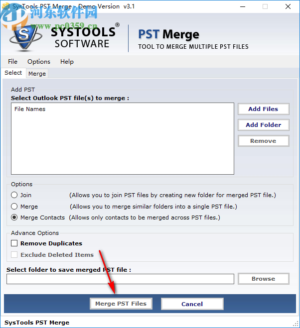 SysTools PST Merge(PST文件合并工具)