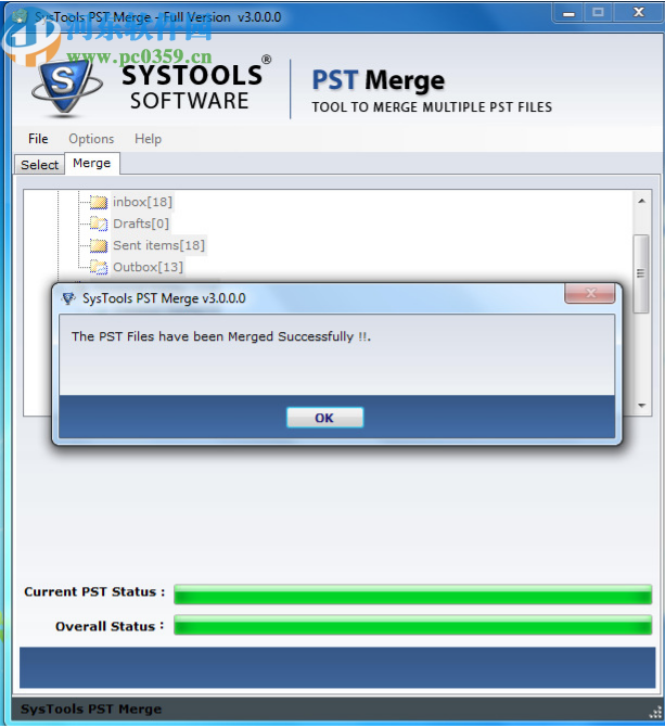 SysTools PST Merge(PST文件合并工具)