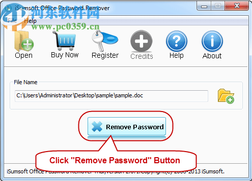 iSumsoft Office Password Remover