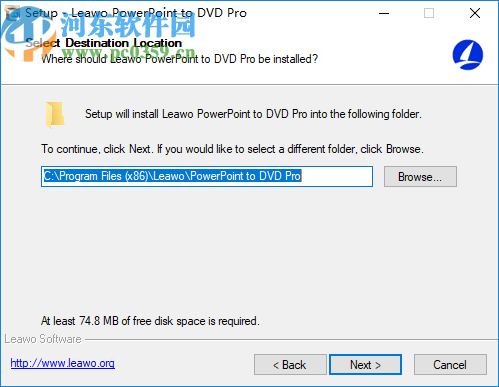 Leawo PowerPoint to DVD(PPT轉(zhuǎn)DVD工具)