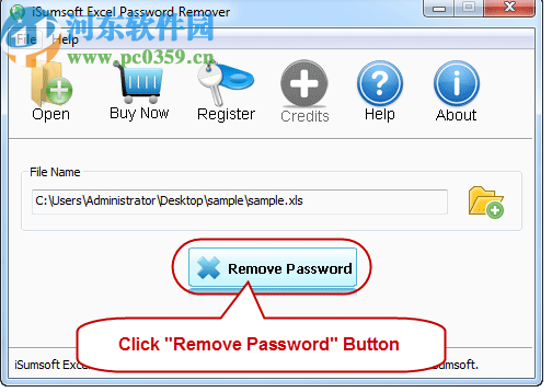 iSumsoft Excel Password Remover