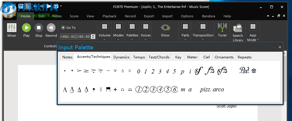 FORTE 11 Premium(樂譜制作軟件)