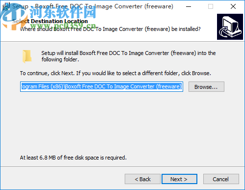 Boxoft Free DOC to Image Converter