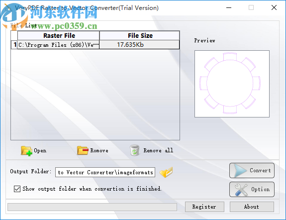 VeryPDF Raster to Vector Converter(光柵到矢量轉(zhuǎn)換工具)