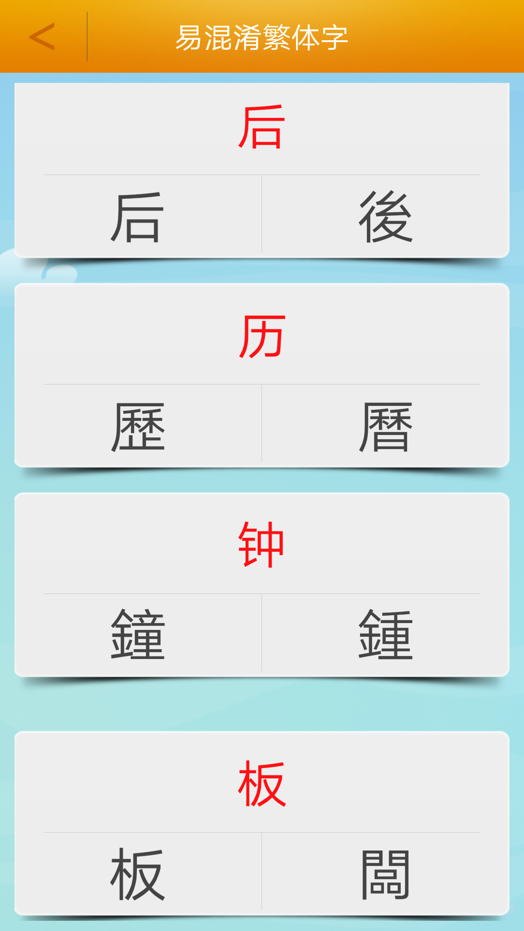 繁體字轉(zhuǎn)換(3)