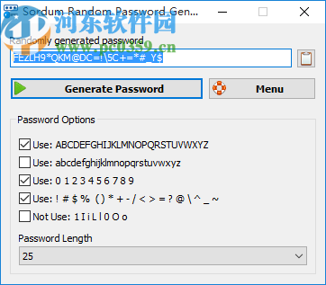 Sordum Random Password Generator(強密碼隨機生成器)