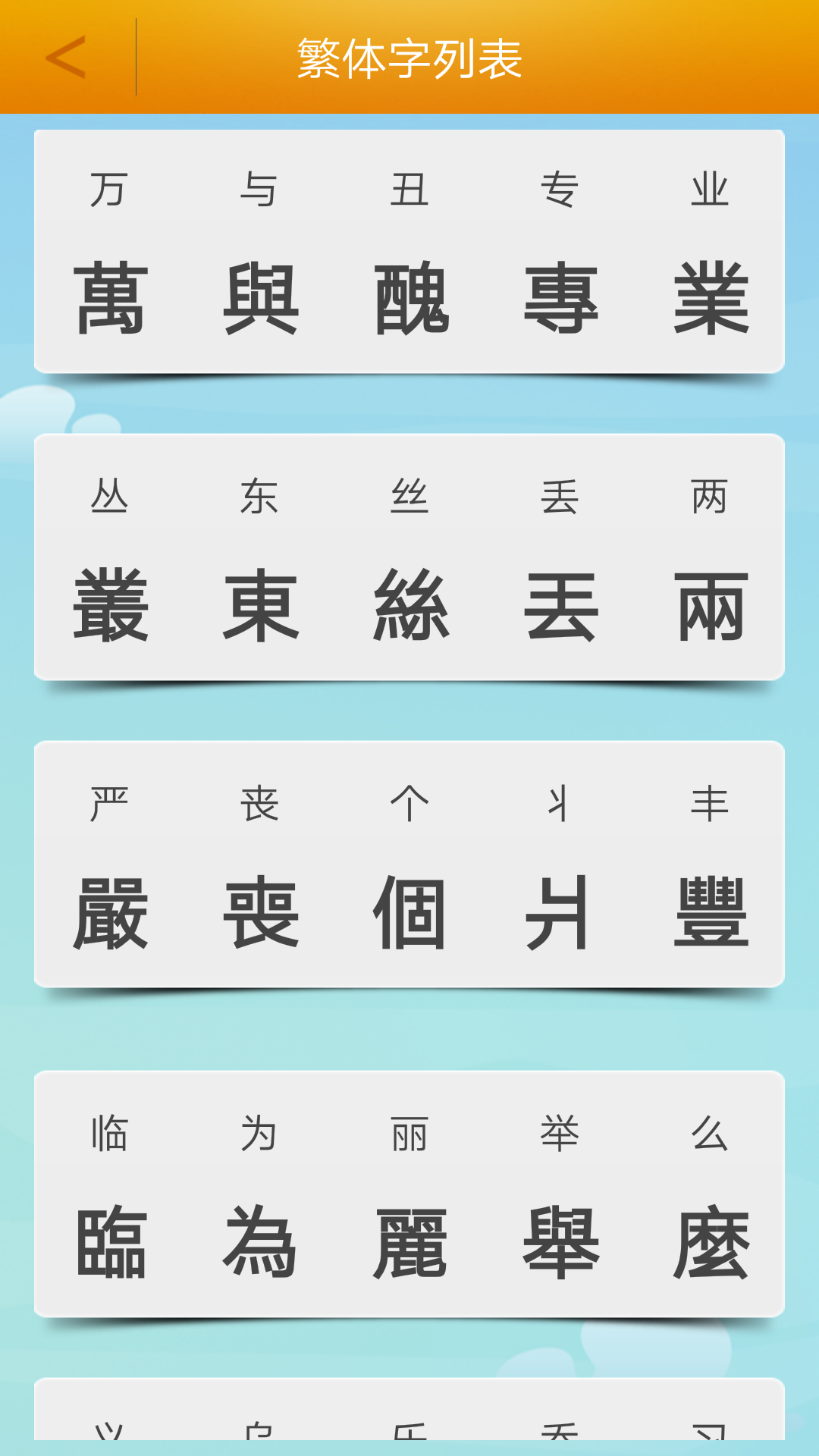 繁體字轉(zhuǎn)換(2)