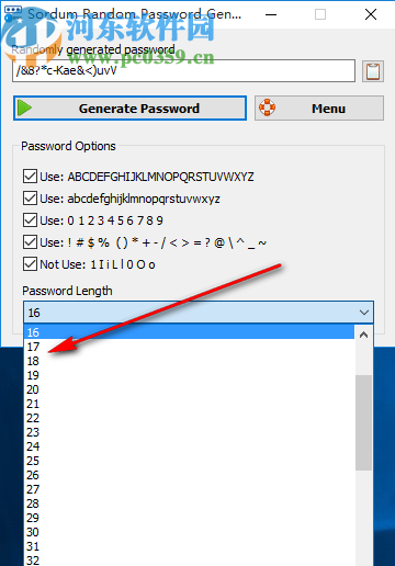 Sordum Random Password Generator(強密碼隨機生成器)