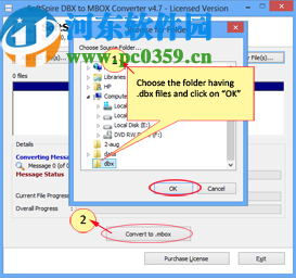 SoftSpire DBX to MBOX Converter(DBX轉(zhuǎn)換成MBOX)