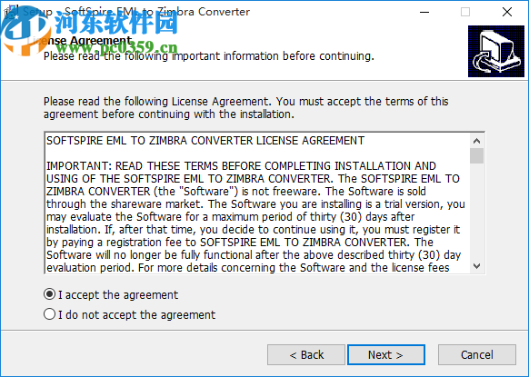 SoftSpire EML to Zimbra Converter(EML轉(zhuǎn)換成Zimbra)