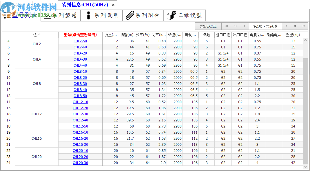 南方泵業(yè)選型軟件