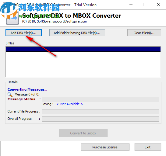 SoftSpire DBX to MBOX Converter(DBX轉(zhuǎn)換成MBOX)