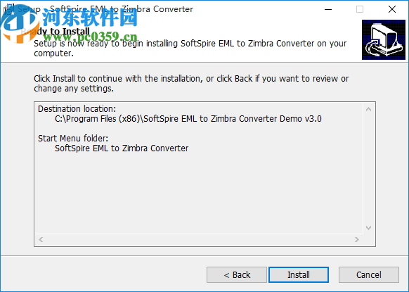 SoftSpire EML to Zimbra Converter(EML轉(zhuǎn)換成Zimbra)