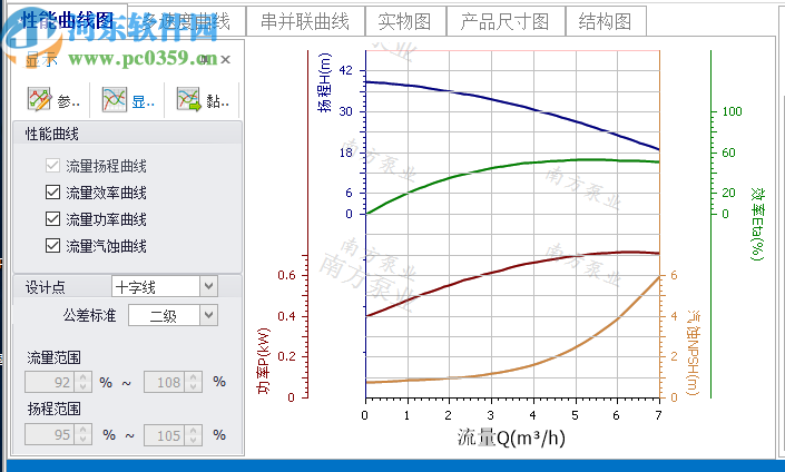 南方泵業(yè)選型軟件